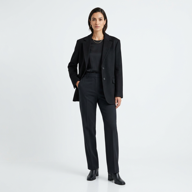 Oversized Blazer in black